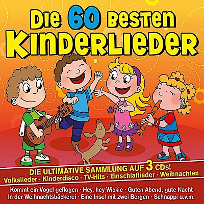 Die 60 besten Kinderlieder Vol. 1 (3er CD-Box)