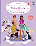 Mein großes Anziehpuppen-Stickerbuch: Meine Hunde & Katzen