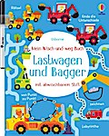 Mein Wisch-und-weg-Buch: Lastwagen und Bagger (mit Stift)