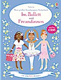 Mein großes Anziehpuppen-Stickerbuch: Im Balle...