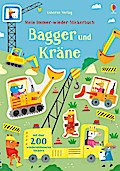 Mein Immer-wieder-Stickerbuch: Bagger und Kräne