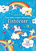 Mein Immer-wieder-Stickerbuch: Einhörner