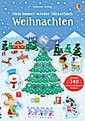 Mein Immer-wieder-Stickerbuch: Weihnachten