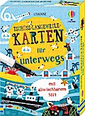 Tschüss-Langeweile-Karten für unterwegs (mit Stift)