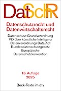 Datenschutzrecht und Datenwirtschaftsrecht (DatSchR)