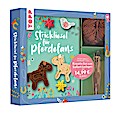 Kreativ-Set Strickliesel für Pferdefans