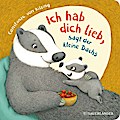 "Ich hab dich lieb", sagt der kleine Dachs