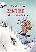 Es düst ein Rentier durch den Schnee