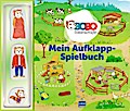 Bobo Siebenschläfer: Mein Aufklapp-Spielbuch (+ Holzfiguren)