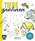Tiere zeichnen (2 Bücher im Bundle)