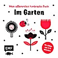 Kontrastbuch für Babys: Im Garten