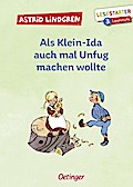 Als Klein-Ida auch mal Unfug ...  (Lesestarter, 3.Stufe)