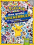 Pokemon: Stickerbuch mit allen Regionen von Kanto bis Galar
