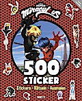 Miraculous: 500 Sticker - Block mit 8 Stickerseiten (500 St